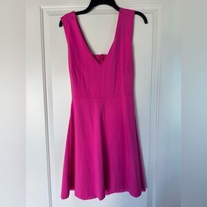 Gianni Bini Vibrant Pink Backless Dress